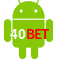 Aplicativo 40BET para Android