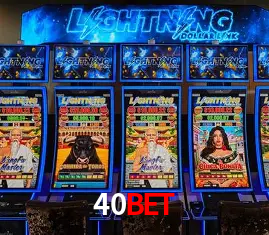 Descubra o Mundo do Cassino Online com 40BET